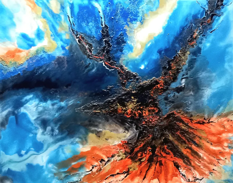 Phoenix- 80 x100cm- CP