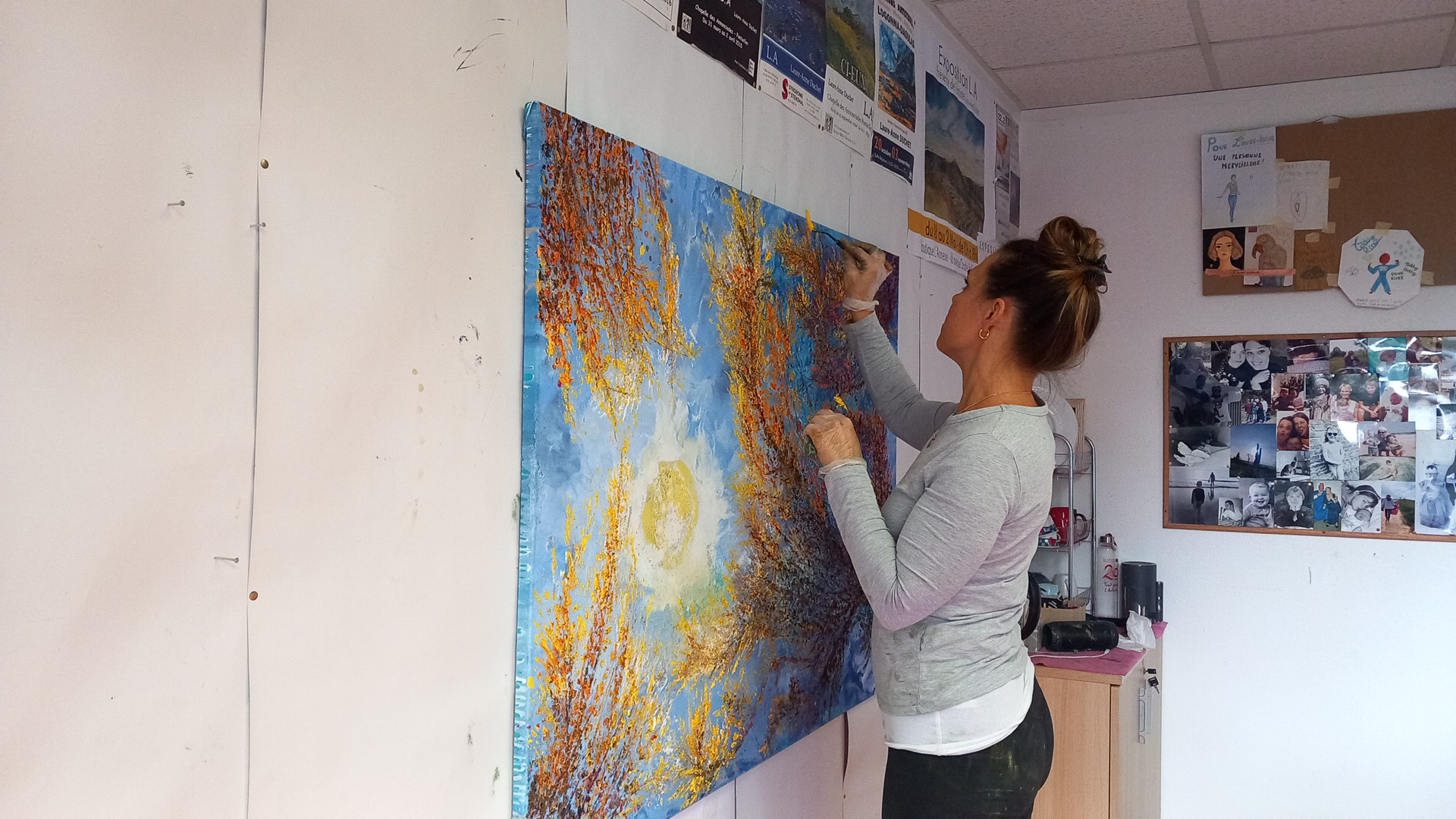 Laure-Anne Lemaire dans son atelier - 5