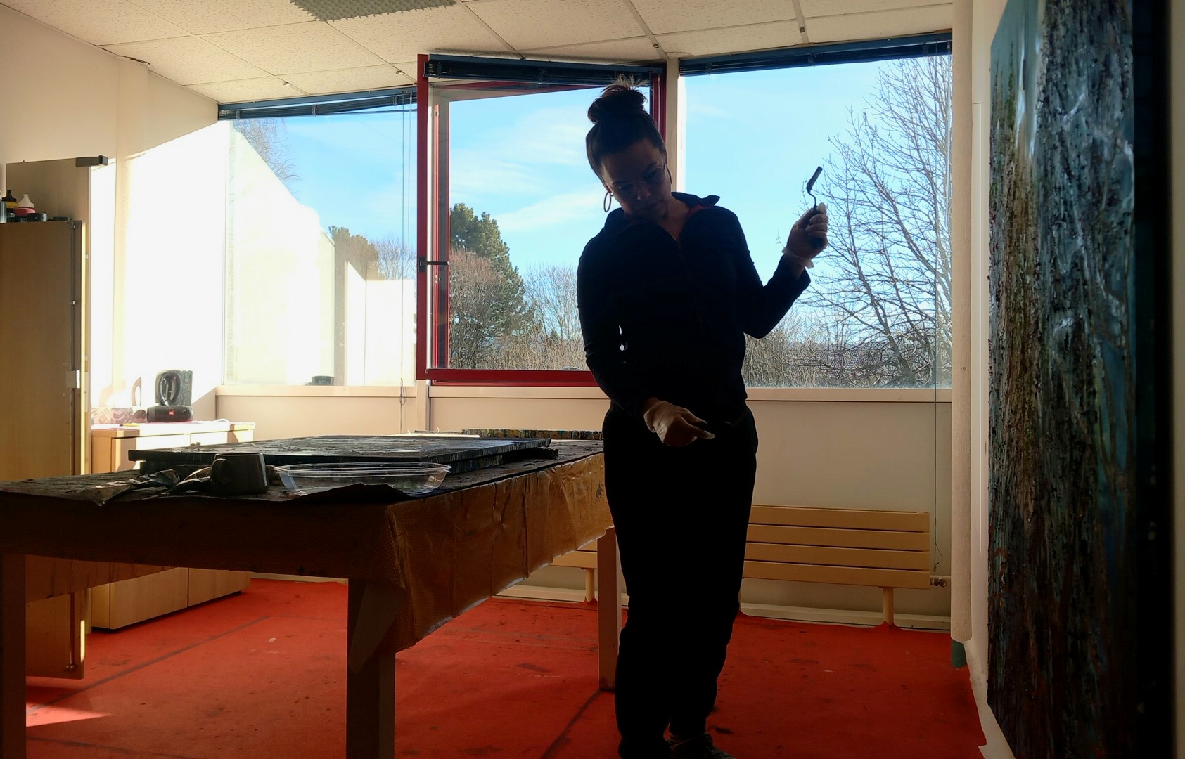 Laure-Anne Lemaire dans son atelier - 6