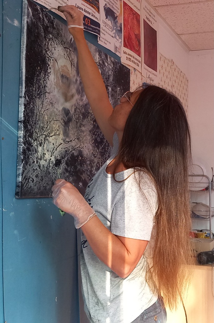 Laure-Anne Lemaire dans son atelier - 8