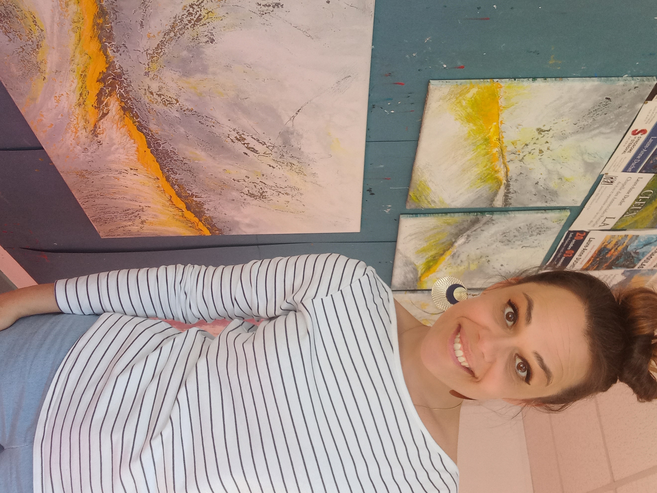 Laure-Anne Lemaire dans son atelier - 14