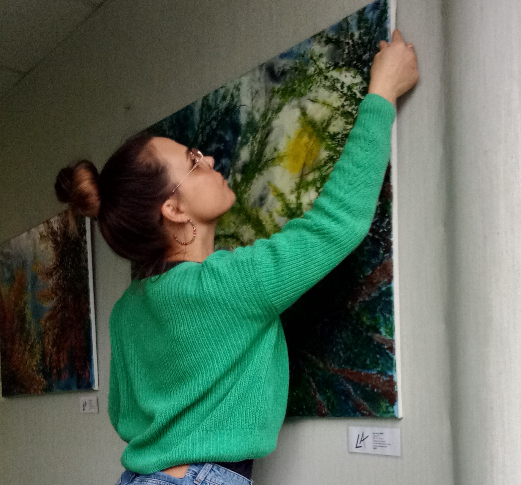 Laure-Anne Lemaire dans son atelier - 16