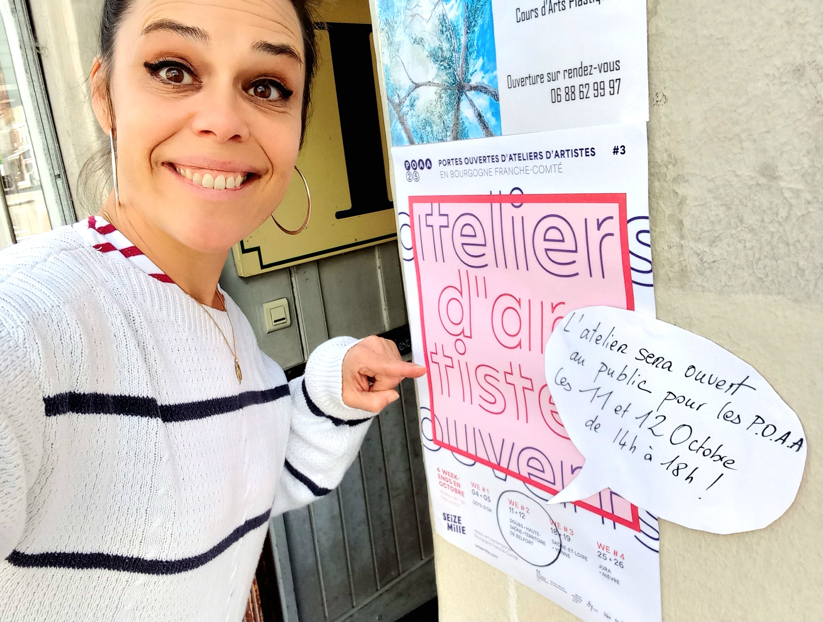 Laure-Anne Lemaire dans son atelier - 24