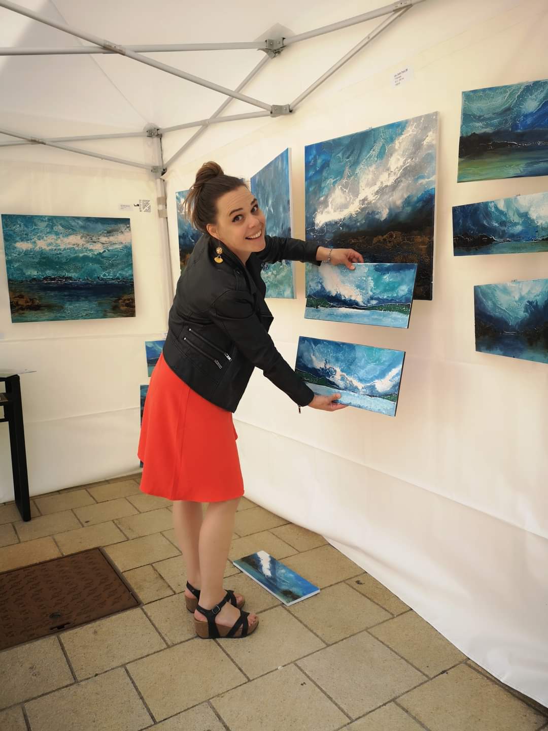 Laure-Anne Lemaire dans son atelier - 25