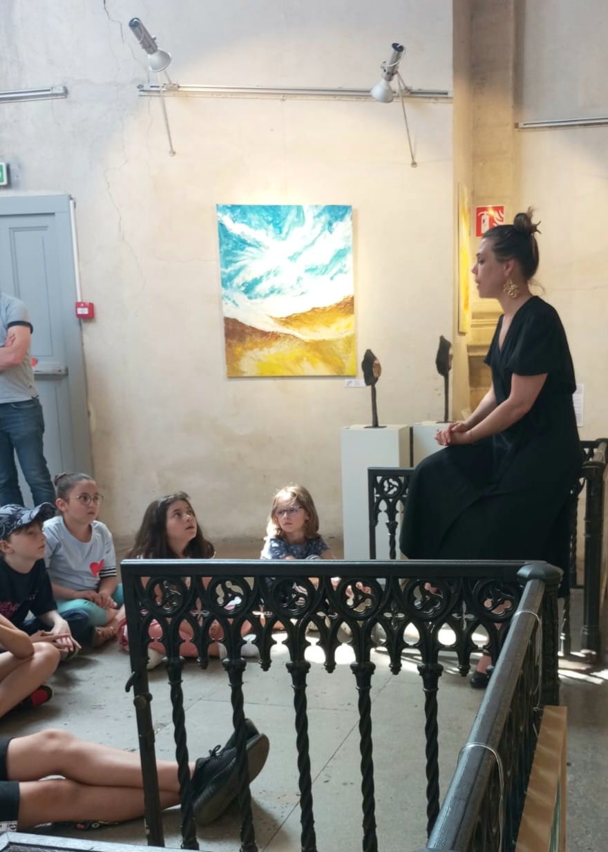 Laure-Anne Lemaire dans son atelier - 28