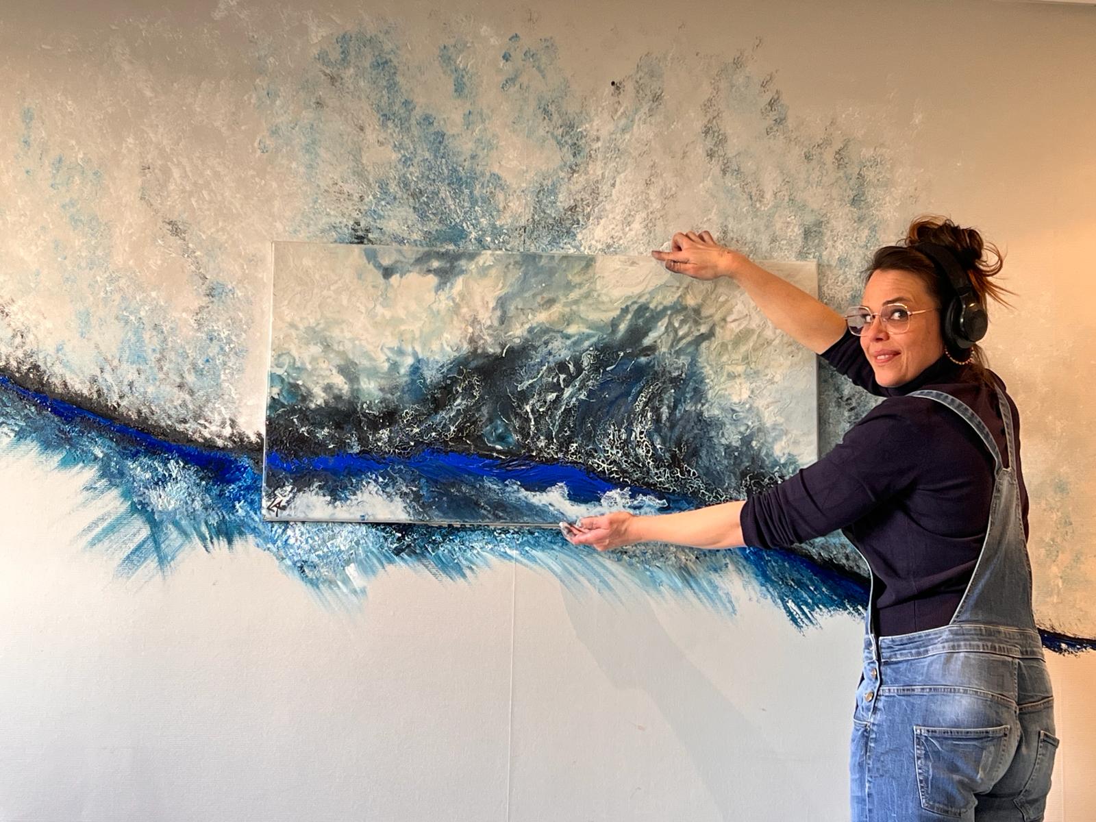 Laure-Anne Lemaire dans son atelier - 29