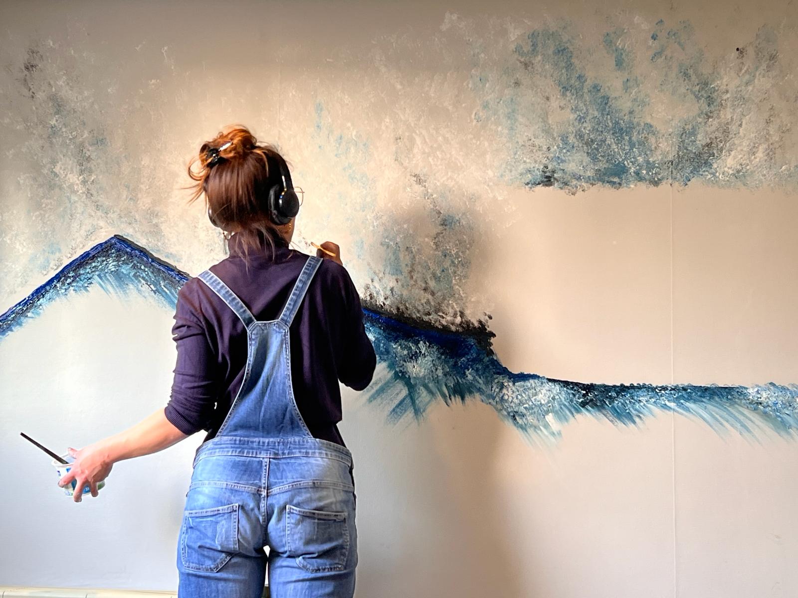 Laure-Anne Lemaire dans son atelier - 30