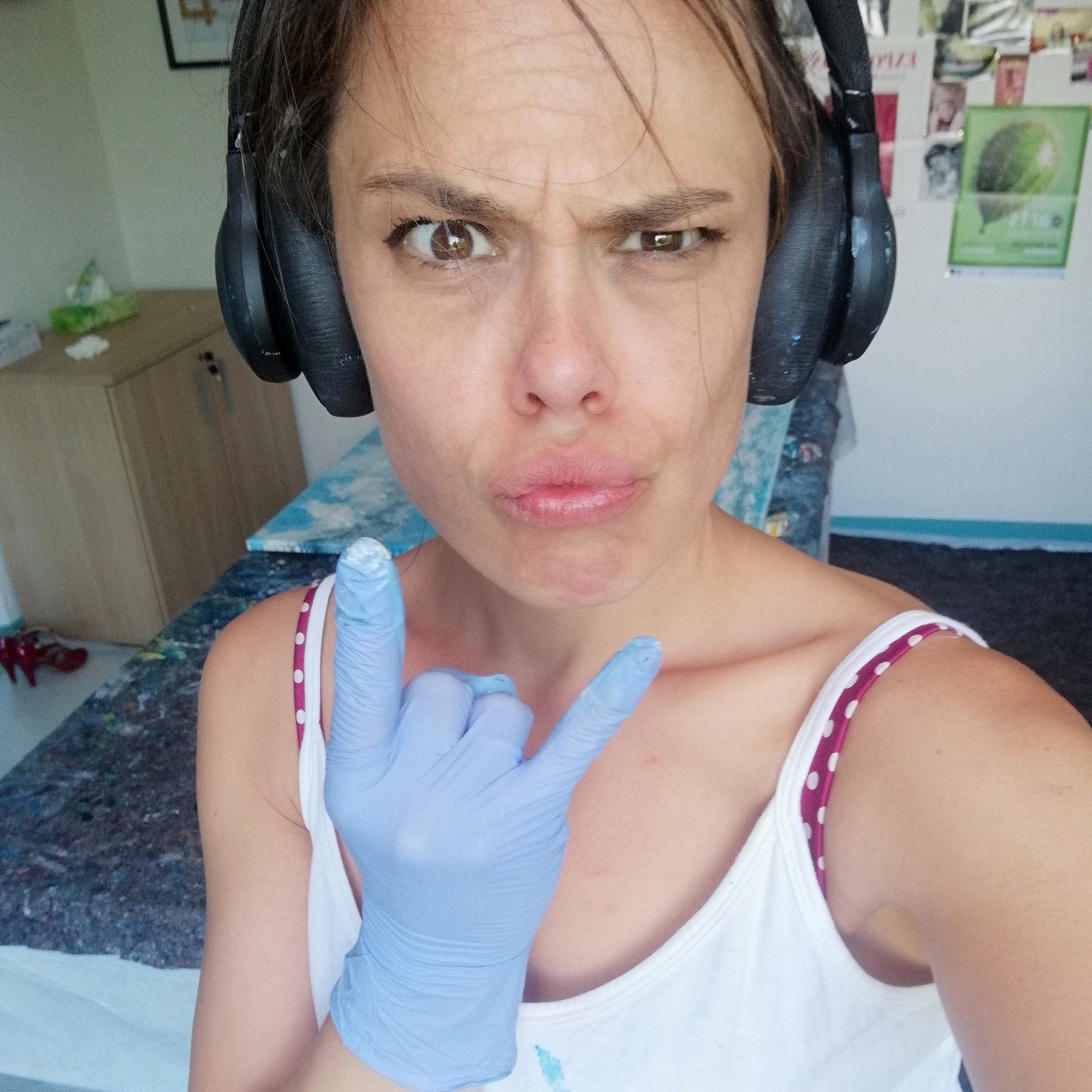 Laure-Anne Lemaire dans son atelier - 26